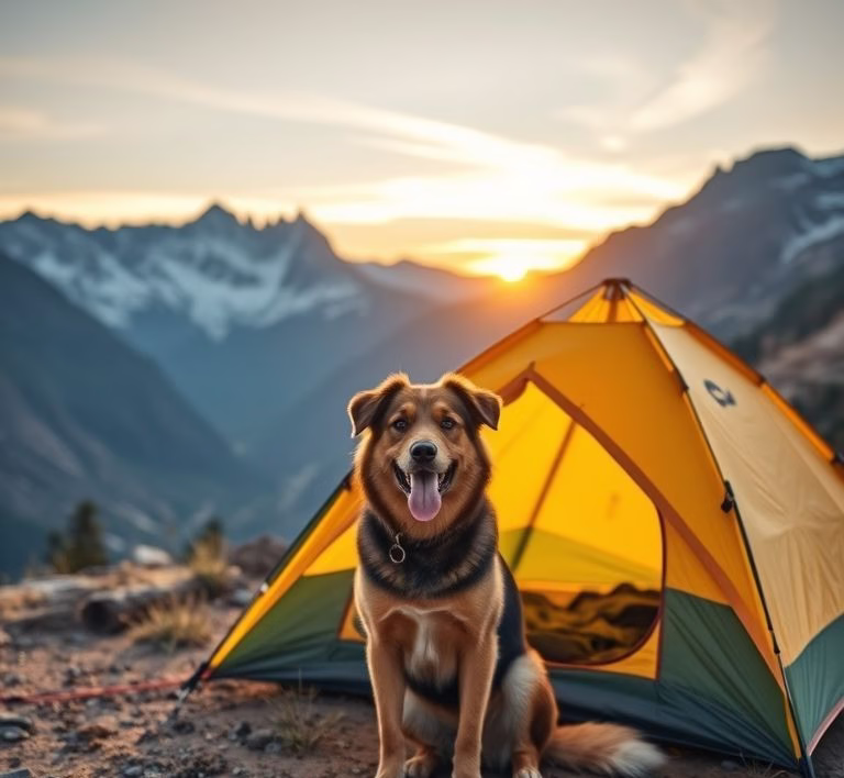Mit Hund campen: Der ultimative Guide für den perfekten Urlaub
