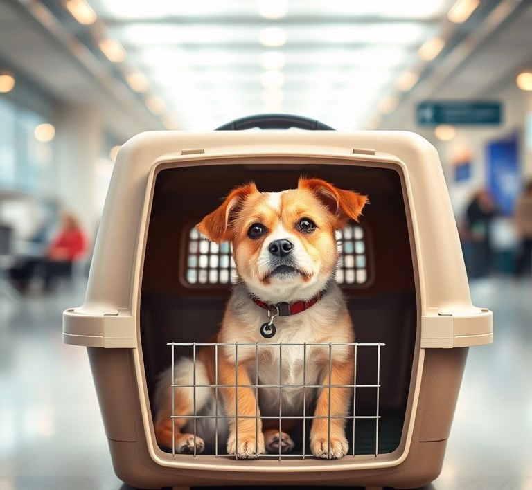 Mit Hund fliegen: So wird die Flugreise für alle entspannt